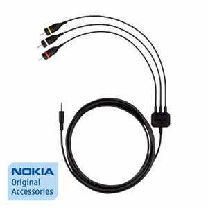 Nokia videokabel CA-75u geschikt voor Nokia N97, N85, N79