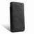 Universele zwart leren hoes XL (o.a. Galaxy S2, iPhone)