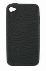 Siliconen hoesje voor de iPhone 4 (Zwart) 