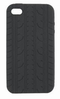 Siliconen hoesje voor de iPhone 4 (Tyre) 