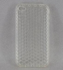 Siliconen hoesje voor de iPhone 4 (Transparant) 