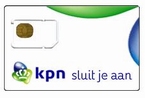 KPN Prepaid Sim met &euro; 10 Beltegoed 