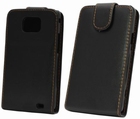 Luxe leren hoes voor de Samsung i9100 Galaxy S2 