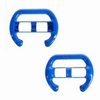 Blauw Wii stuurtje 