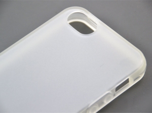 iPhone 5 hoesje TPU - Doorzichtig Wit