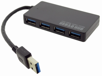 Compacte USB 3.0 Hub 4-poorten