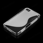 TPU Case BlackBerry Z10 S-Shape Transparant 