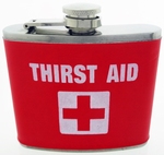 Heupfles 150 ml Thirst Aid - RVS 