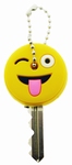 Sleutelhoesje cover smiley Joke