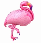 Folie helium ballon Flamingo 101cm 