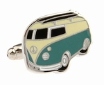 Manchetknopen Vintage Hippie Bus 
