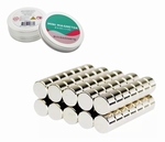 Super sterke magneten - 8 x 5 mm (10-stuks) - Rond 