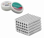 Super sterke magneten - 4 x 3 mm (50-stuks) - Rond 