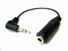 2,5mm naar 3,5mm audio kabel 